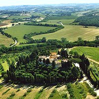 Storico castello a Castelfiorentino