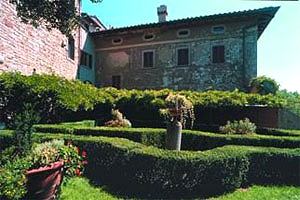 Storica Castello sulle colline di Firenze