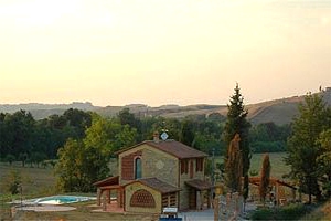 Elegante villa a Volterra