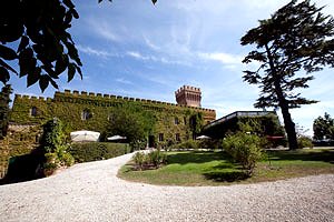 Historic castle Costa degli Etruschi