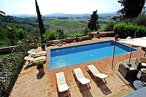 Luxury villa Volterra