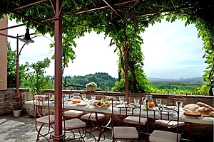 Luxury villa Volterra