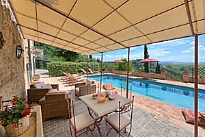 Luxury villa Volterra