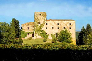 Castello nel Chianti vicino Firenze