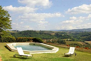 Castello nel Chianti vicino Firenze